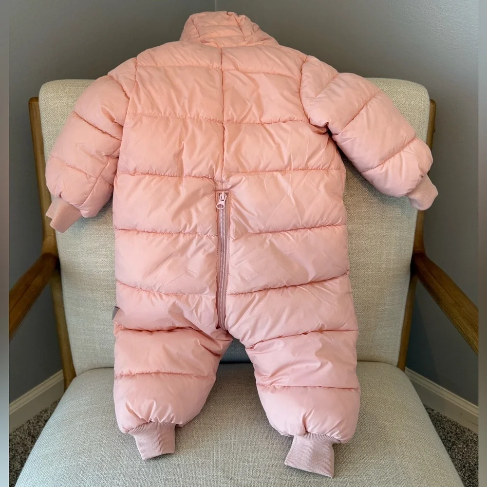 Baby Girl Snow Suit in Pink - NWT